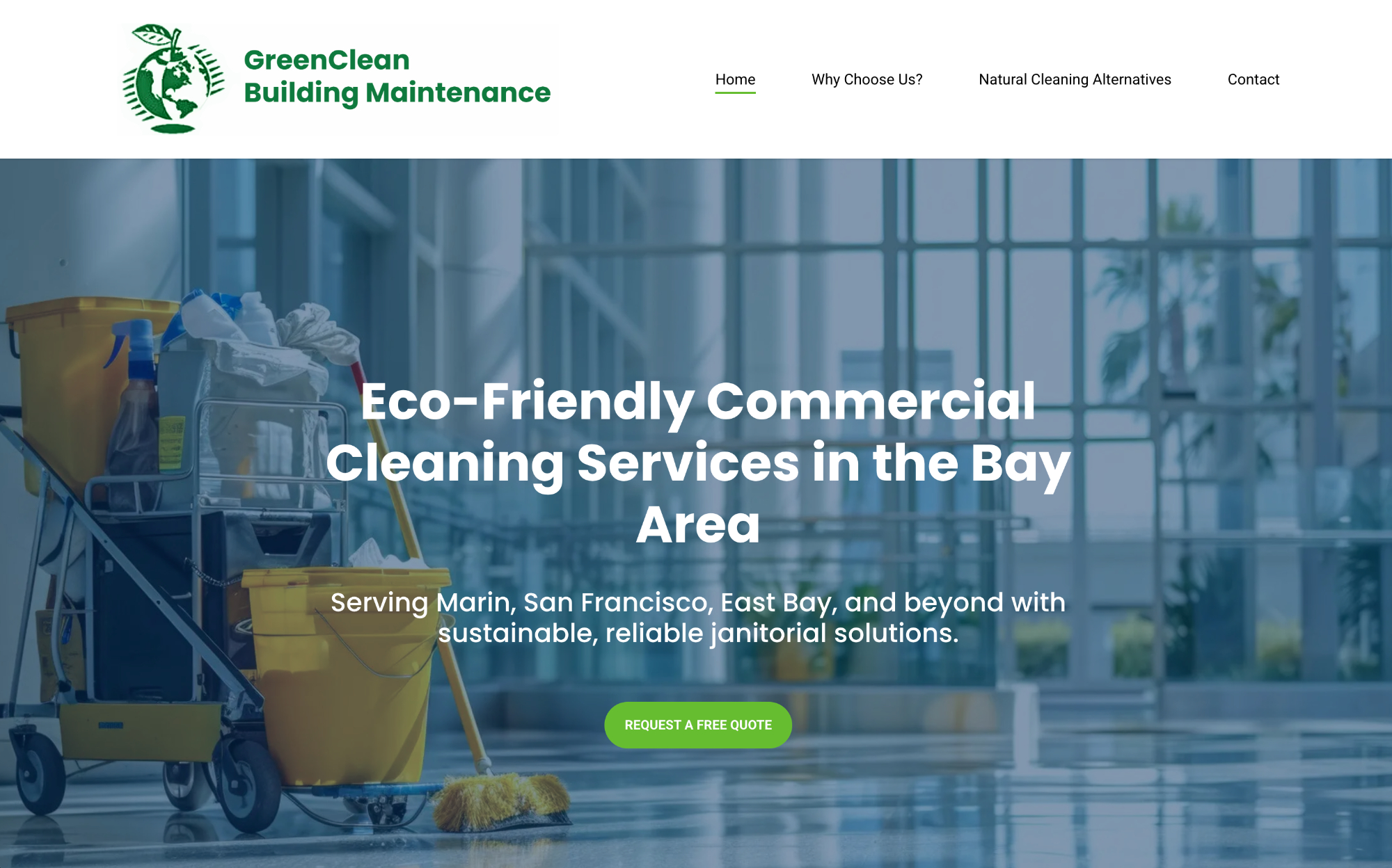 green clean building maintenance