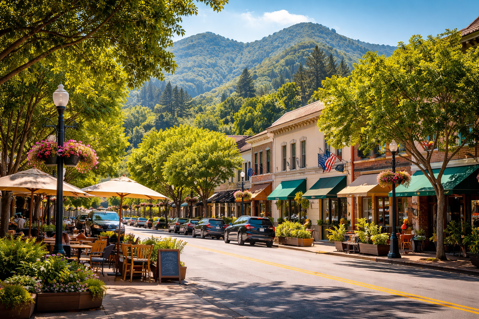 image of marin county street