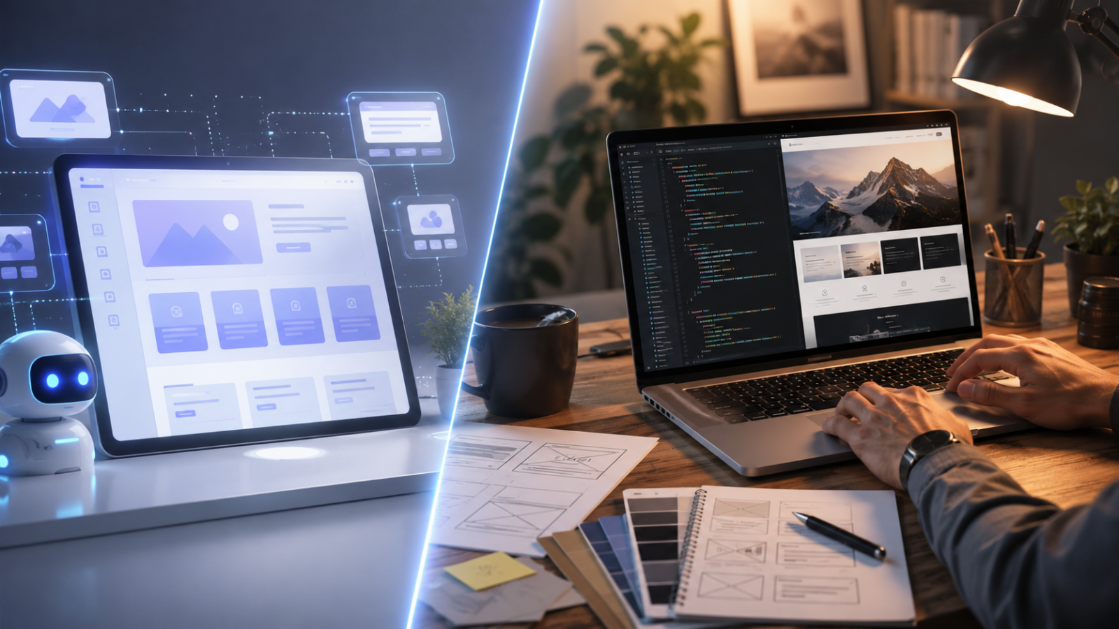 Should You Build Your Website With AI or Hire a Developer?