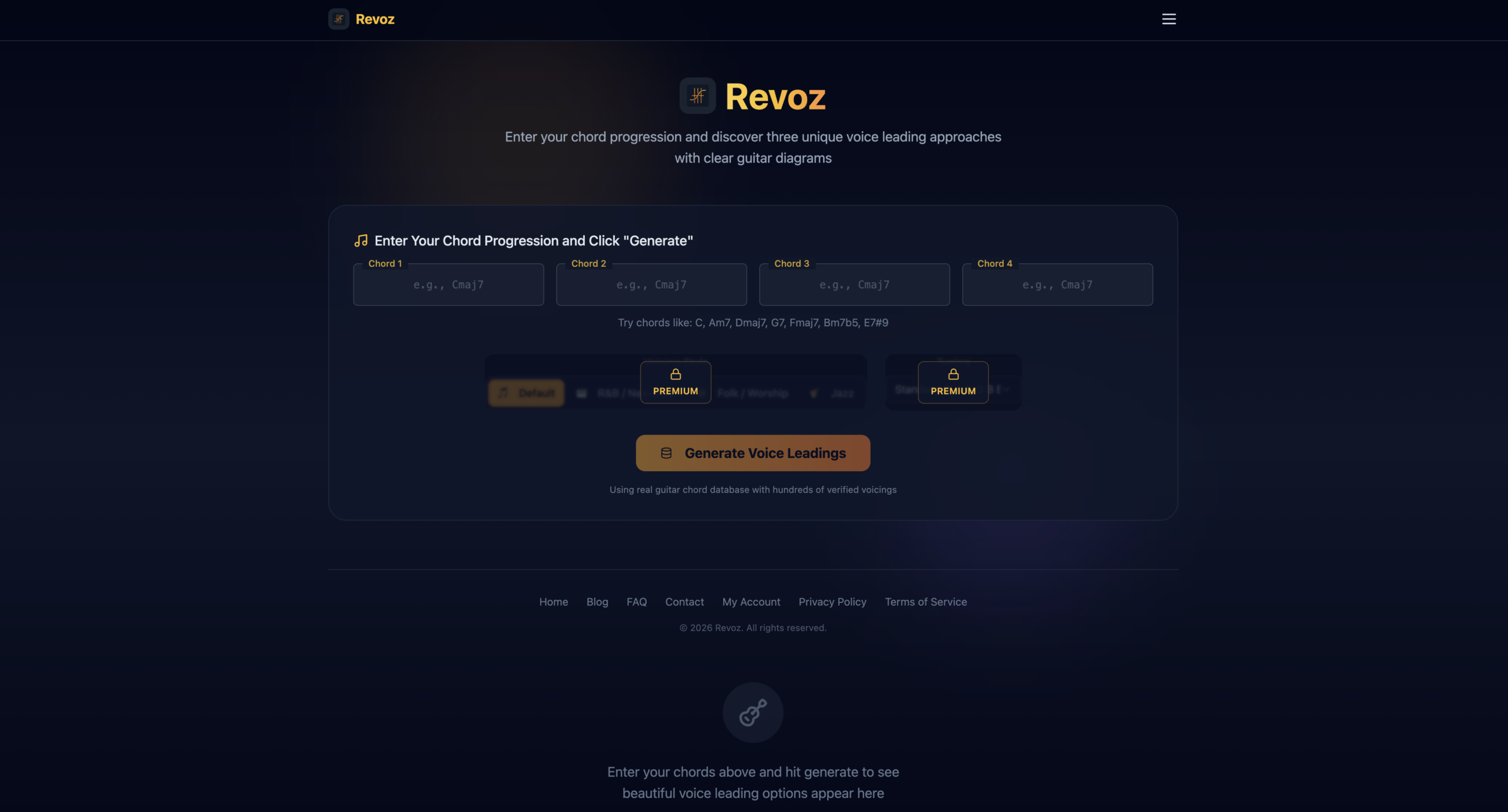 Revoz: Advanced Guitar Voice Leading