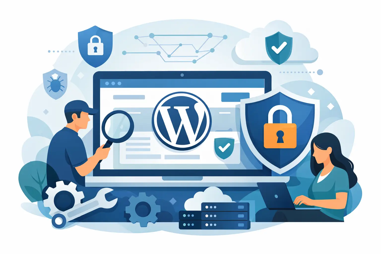 What a WordPress Security Maintenance Service Covers