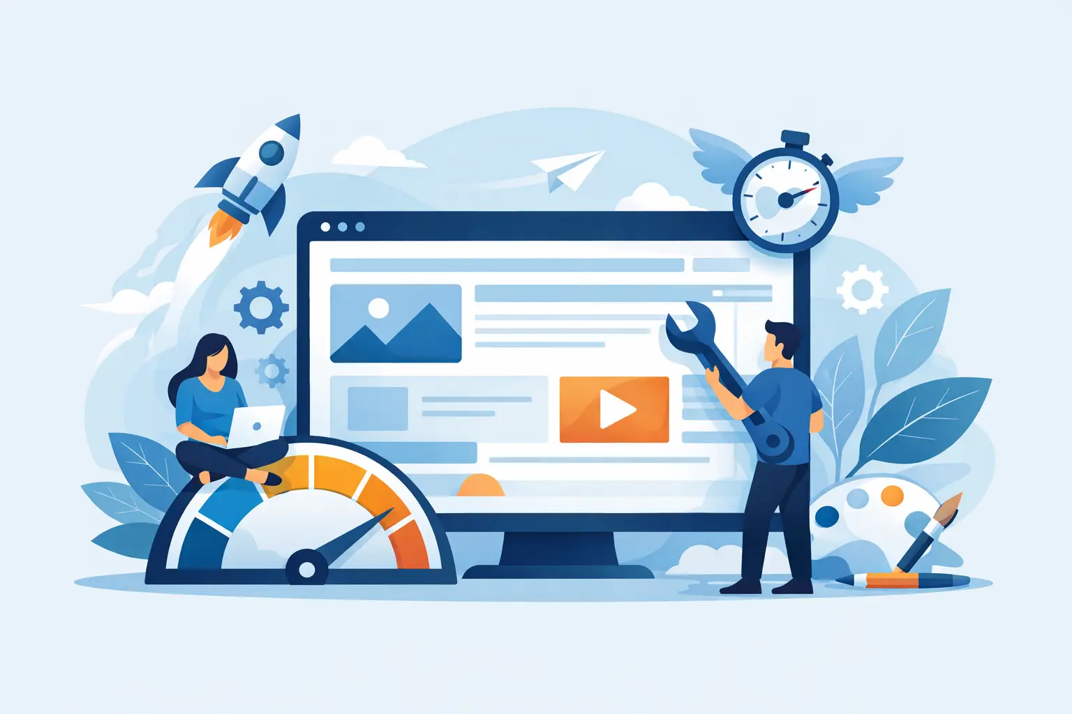 How to Improve Page Speed Without Losing Design
